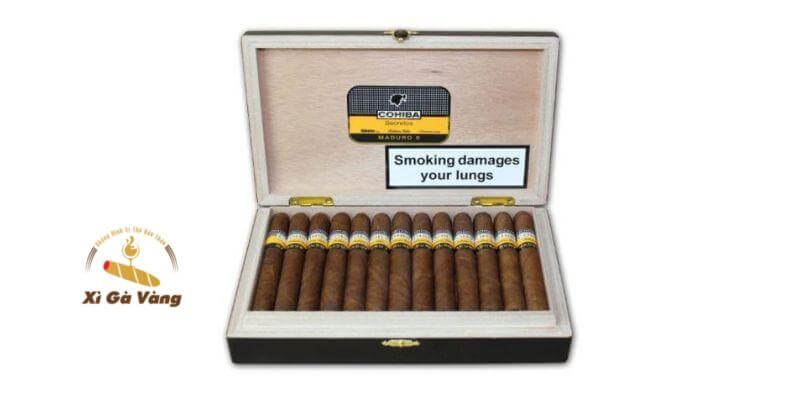 Cohiba không gây sốc nicotine đột ngột.